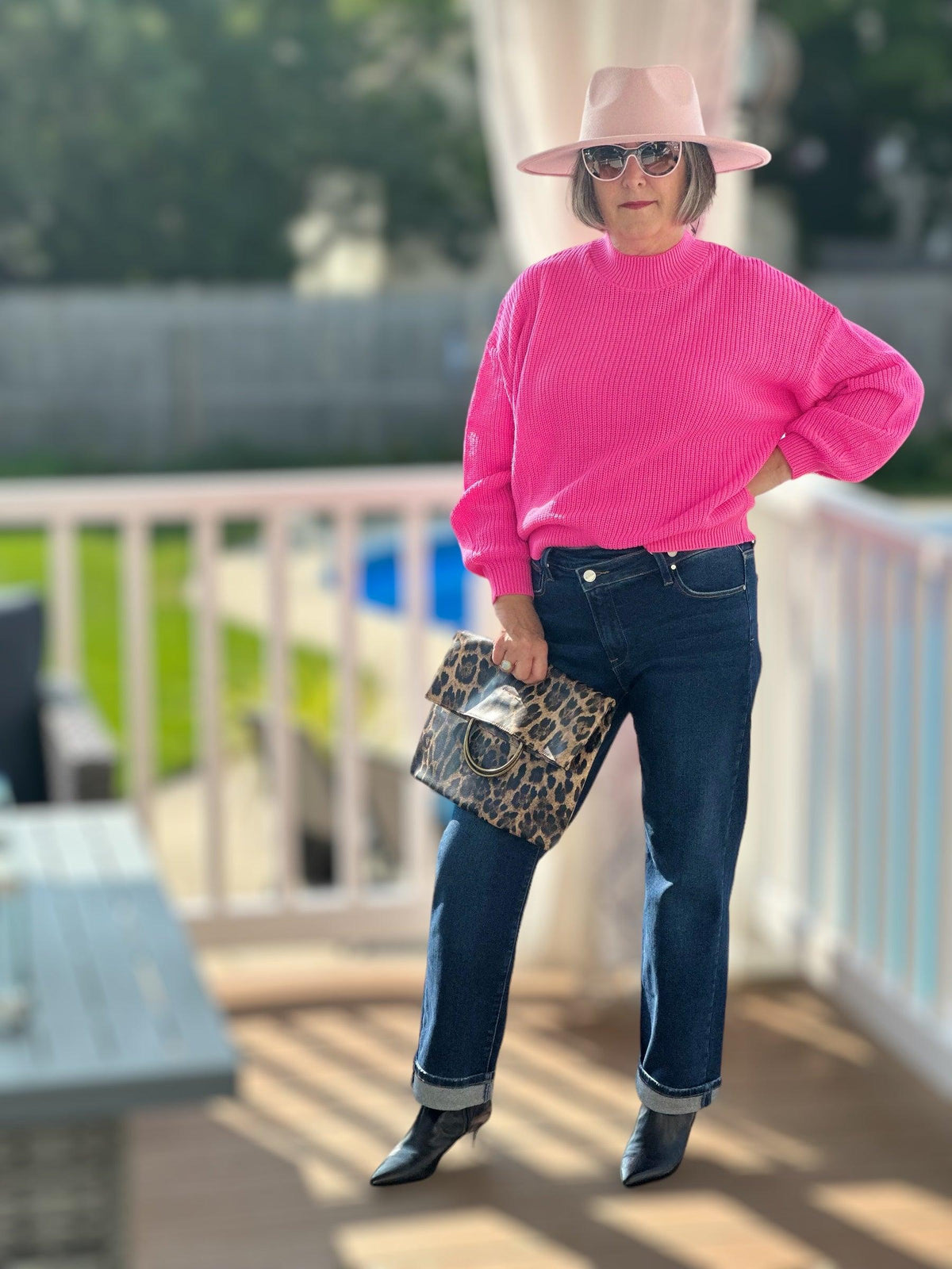 Pink Candy Sweater - Amelia K. Luxe