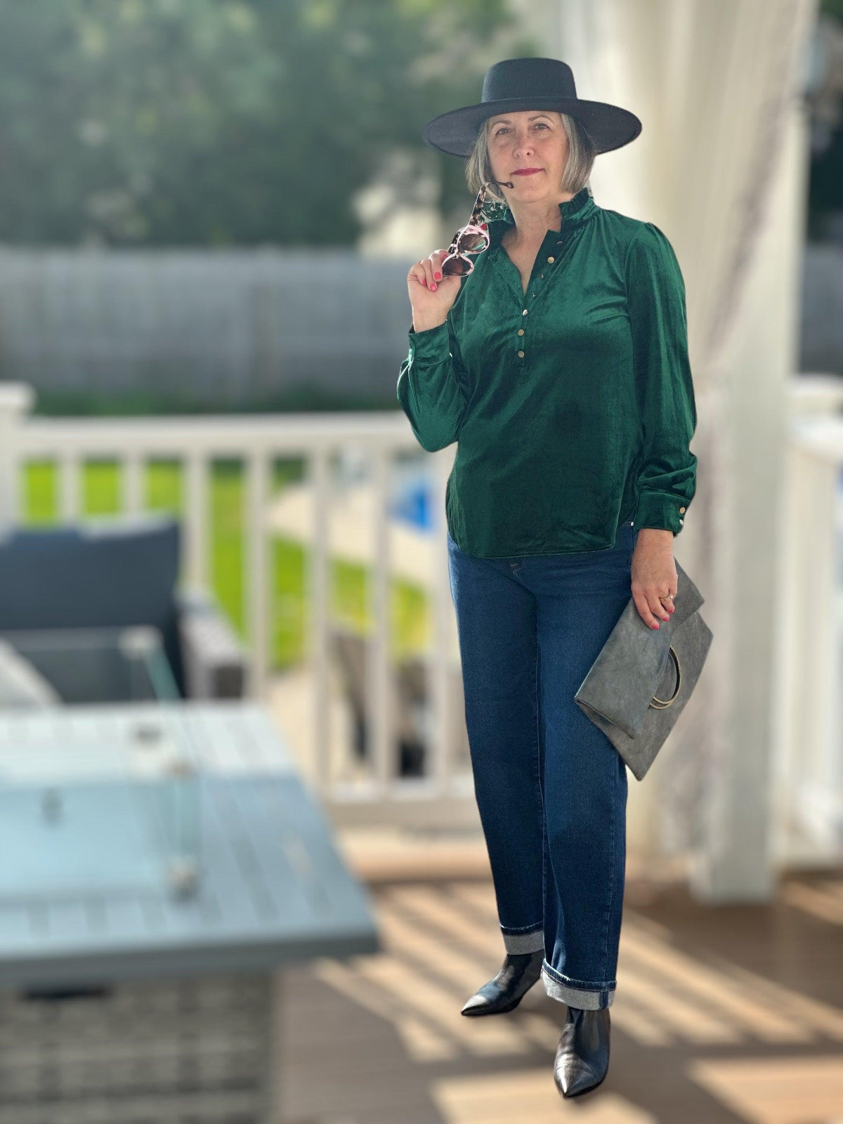 Green Envy Velvet - Amelia K. Luxe