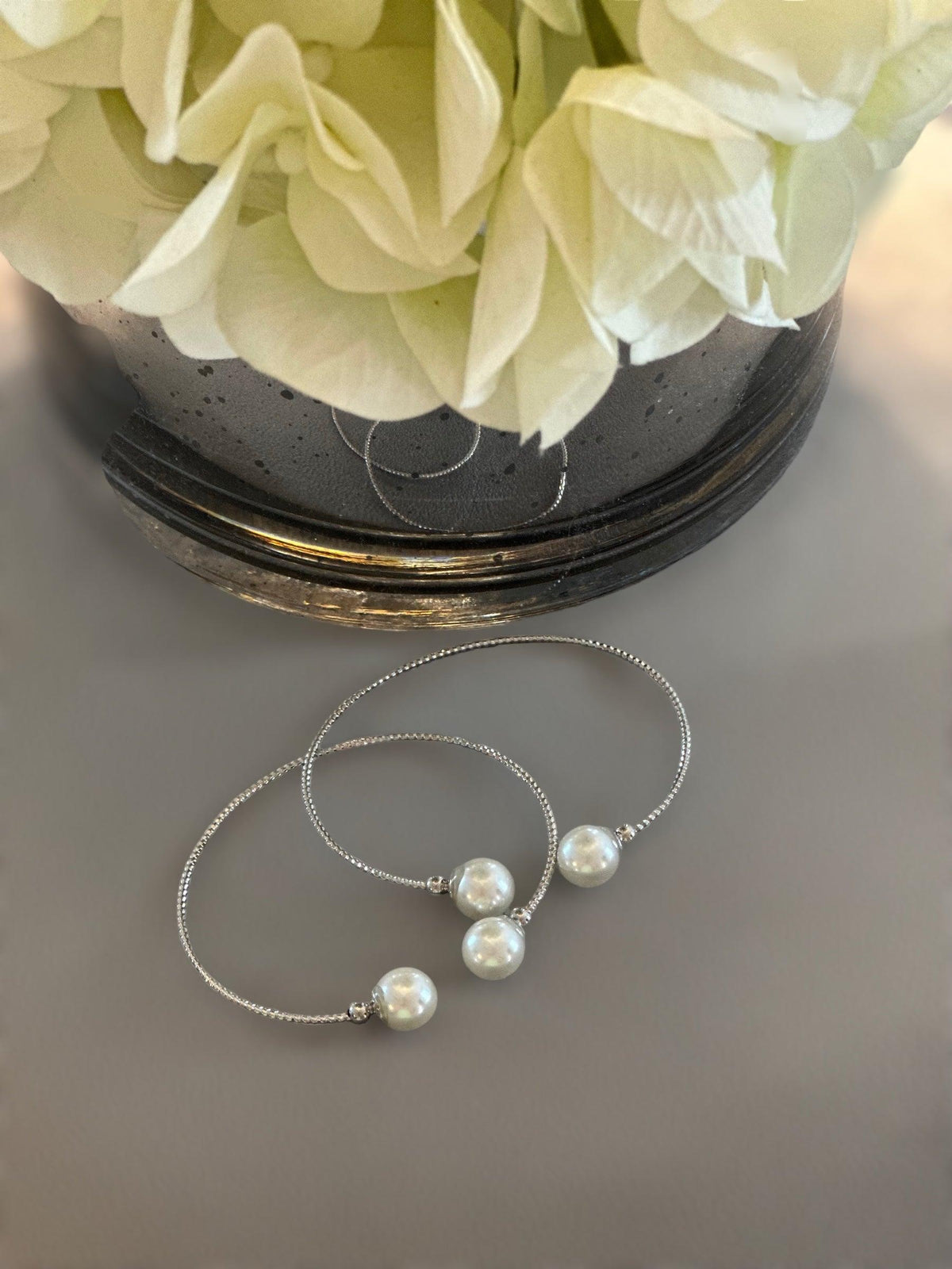 Pearl Tip Cuff - Amelia K. Luxe