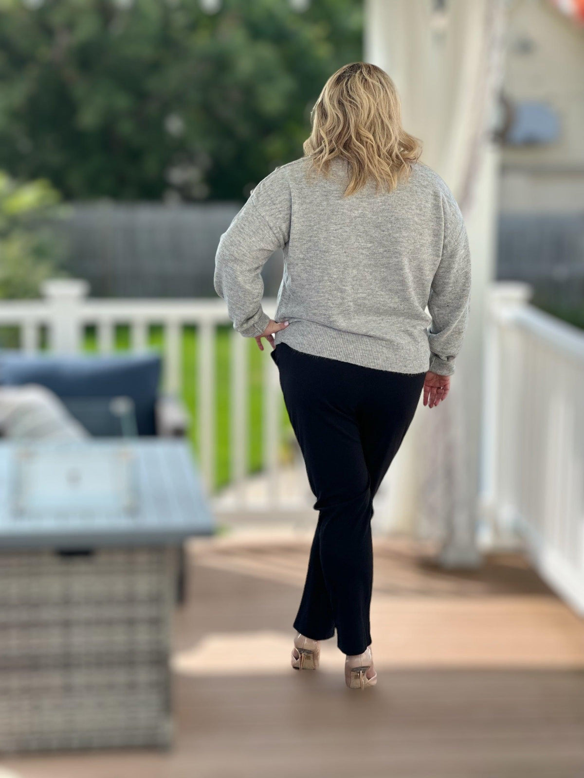 Lofty Pearl Sweater - Amelia K. Luxe