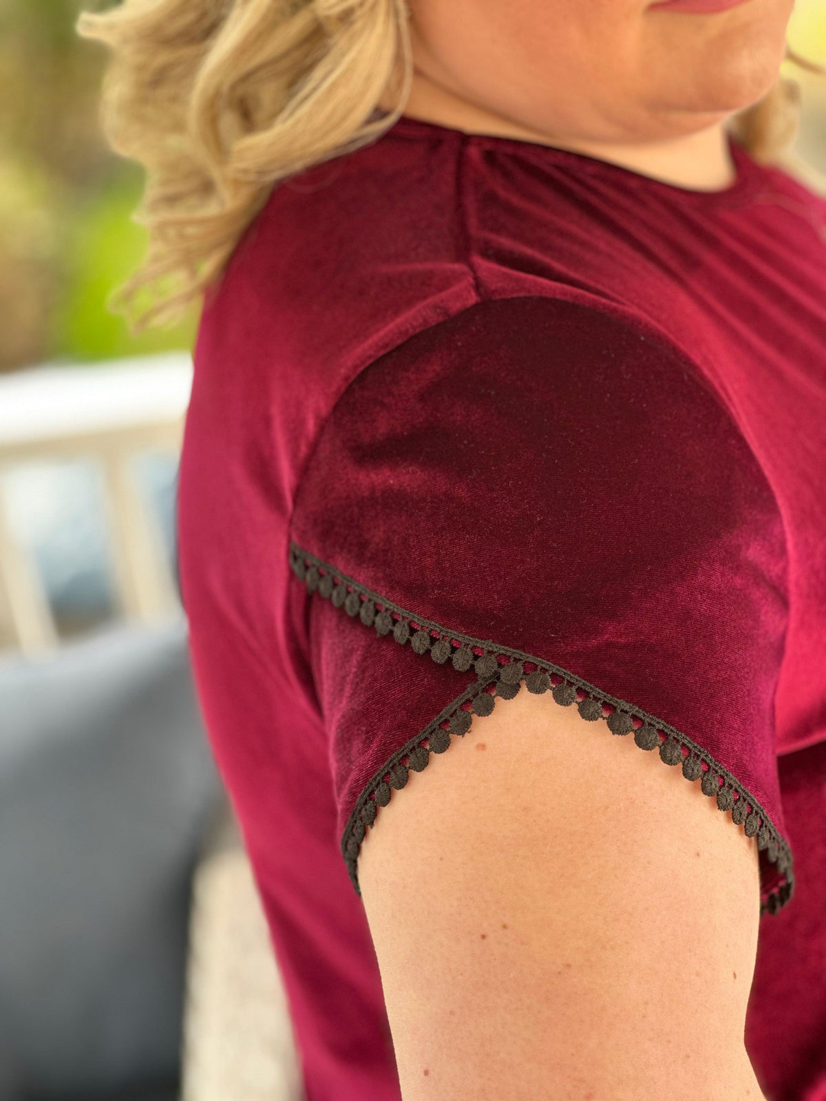 Elevated Velvet Tee - Amelia K. Luxe