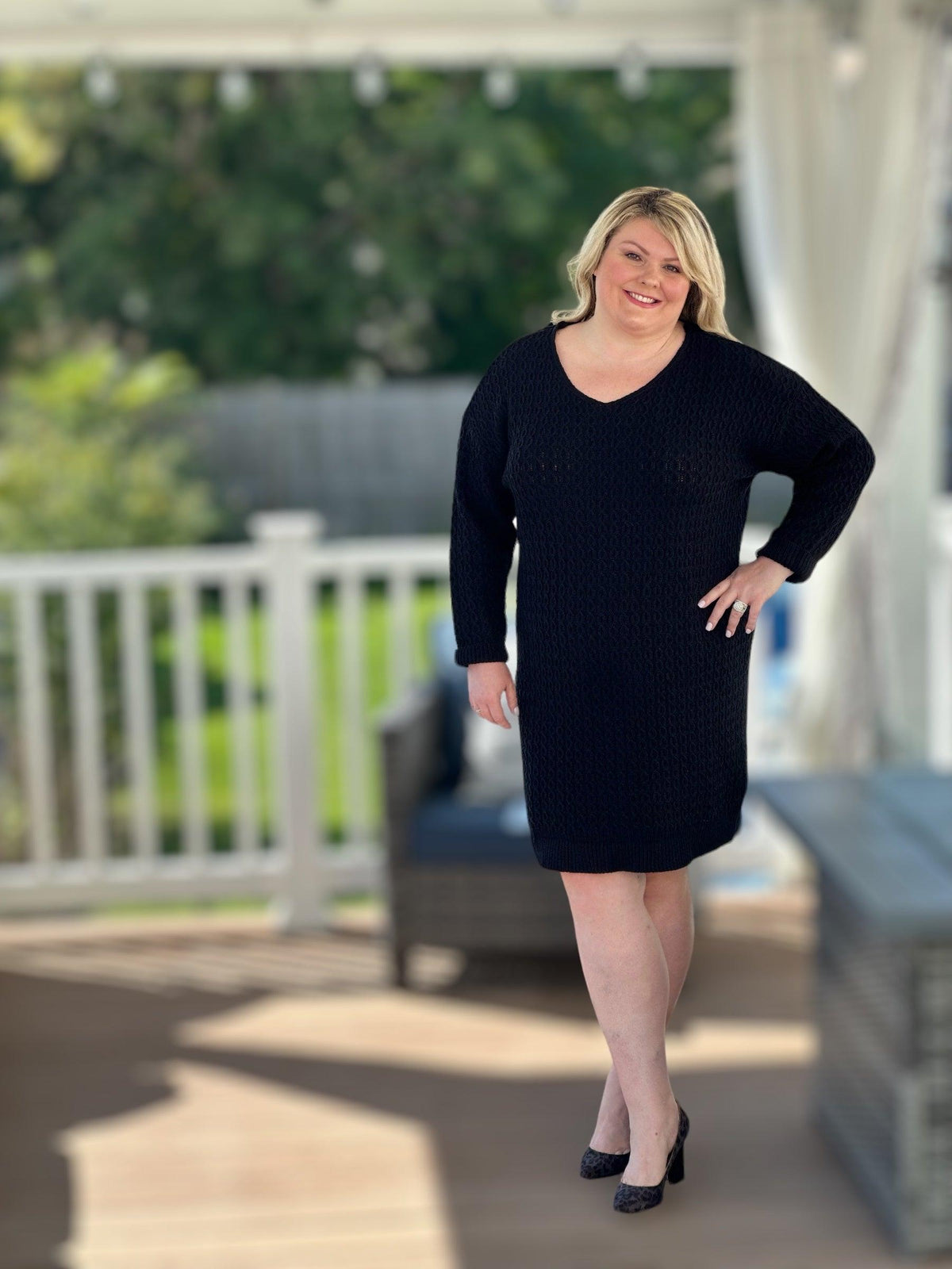 Sweater Weather Dress - Amelia K. Luxe