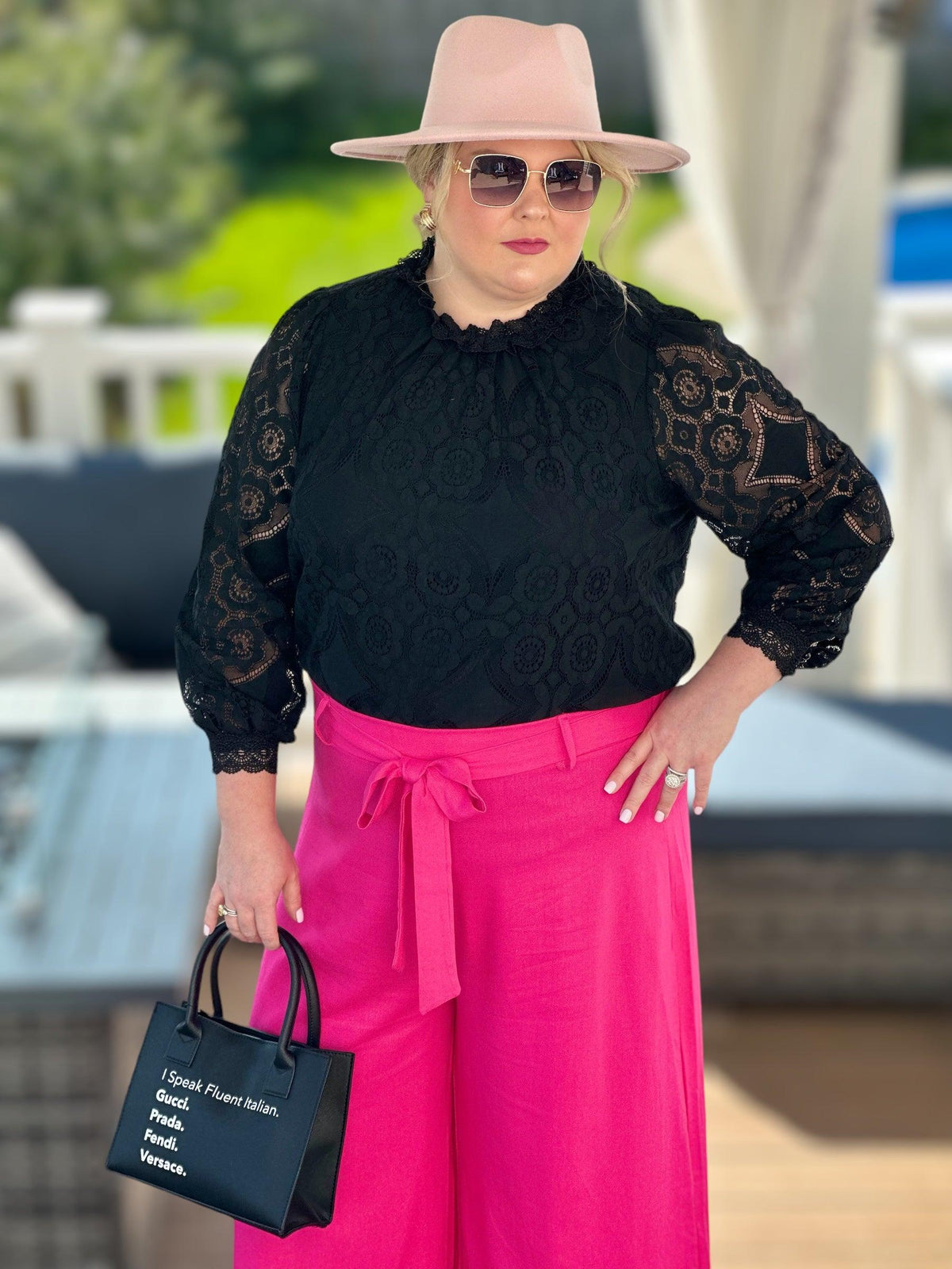 All That Lace Blouse - Amelia K. Luxe