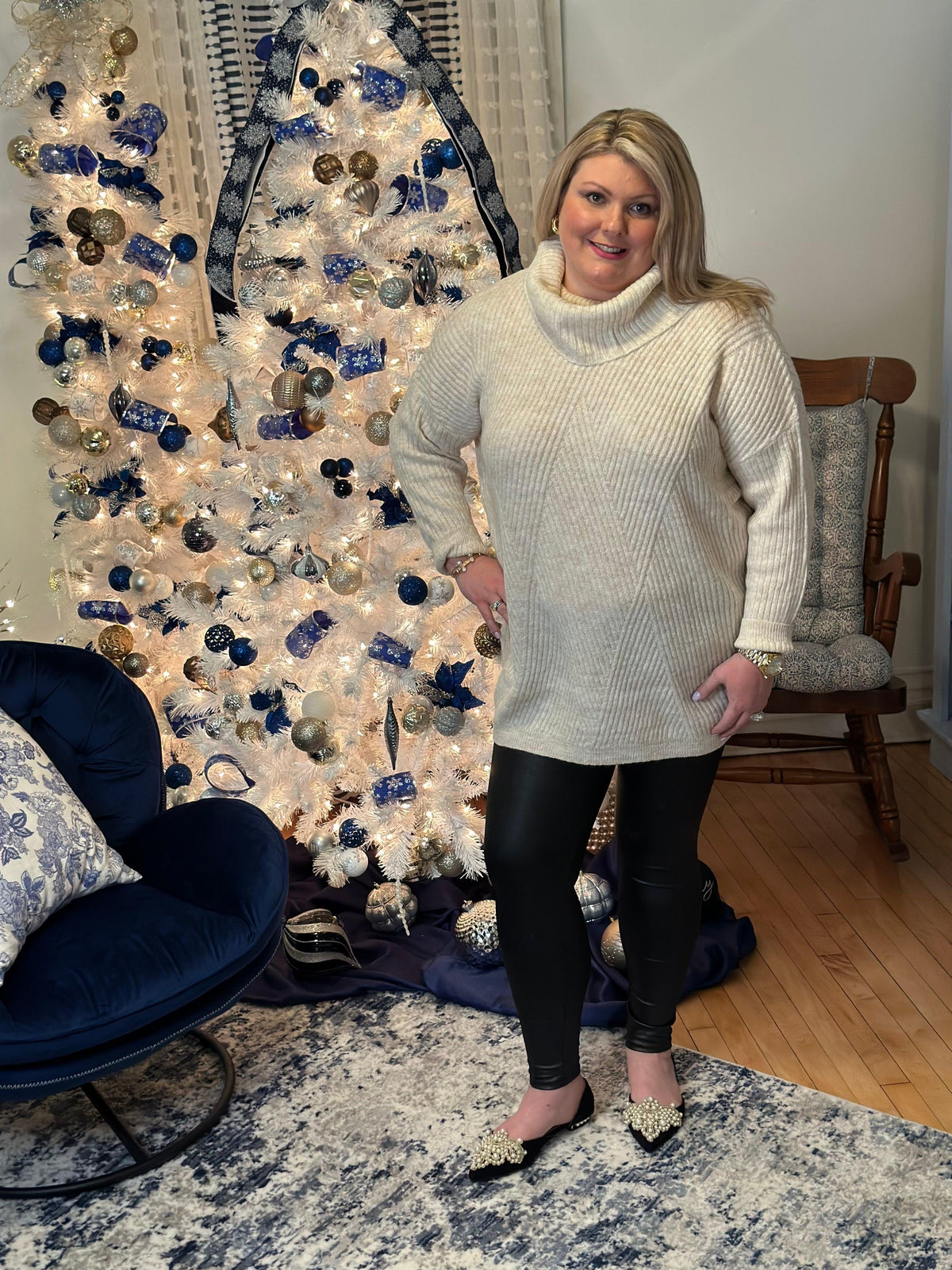 Cozy All Day Turtleneck - Amelia K. Luxe