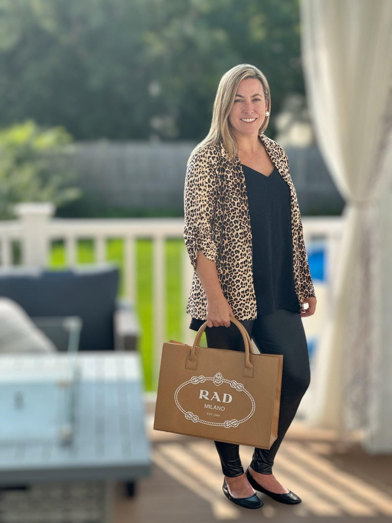 Lovely in Leopard Blazer - Amelia K. Luxe