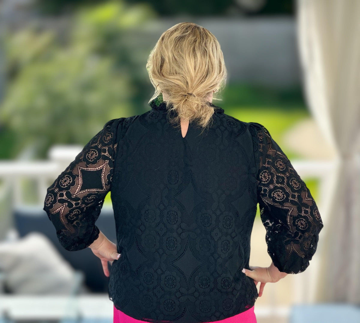 All That Lace Blouse - Amelia K. Luxe