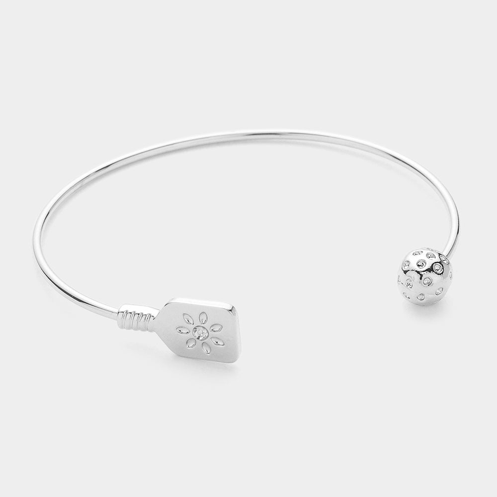 Pickleball Tip Cuff Bracelet