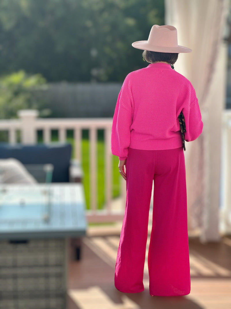 Barbiecore Pink Trousers - Amelia K. Luxe