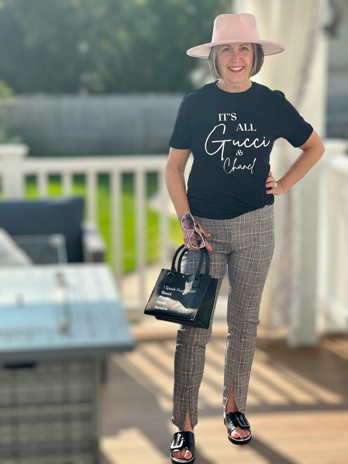 Plaid Multi Pants - Amelia K. Luxe