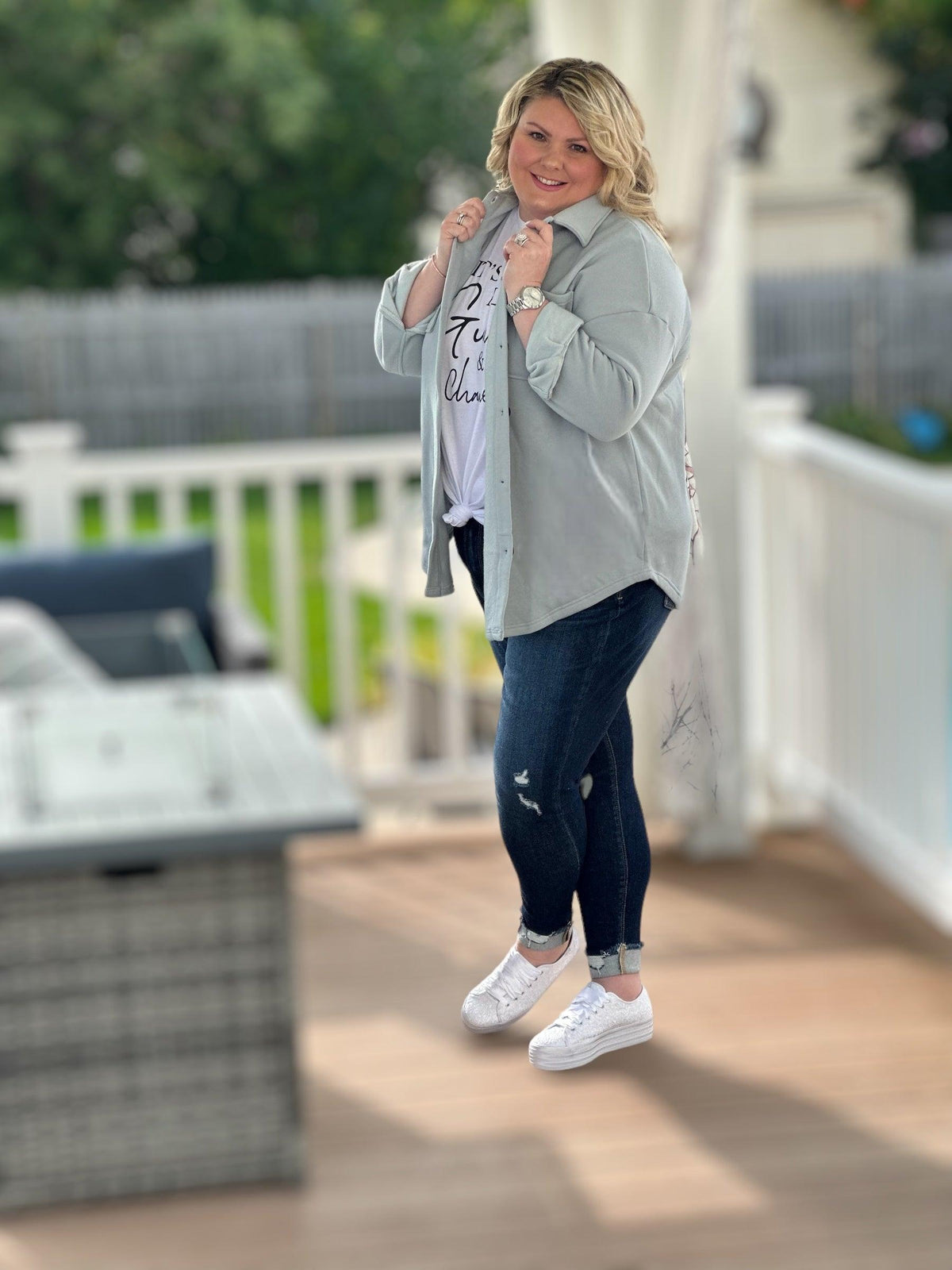 Sophisticated Shacket - Amelia K. Luxe