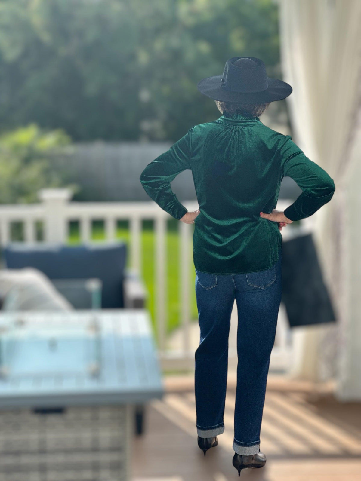 Green Envy Velvet - Amelia K. Luxe