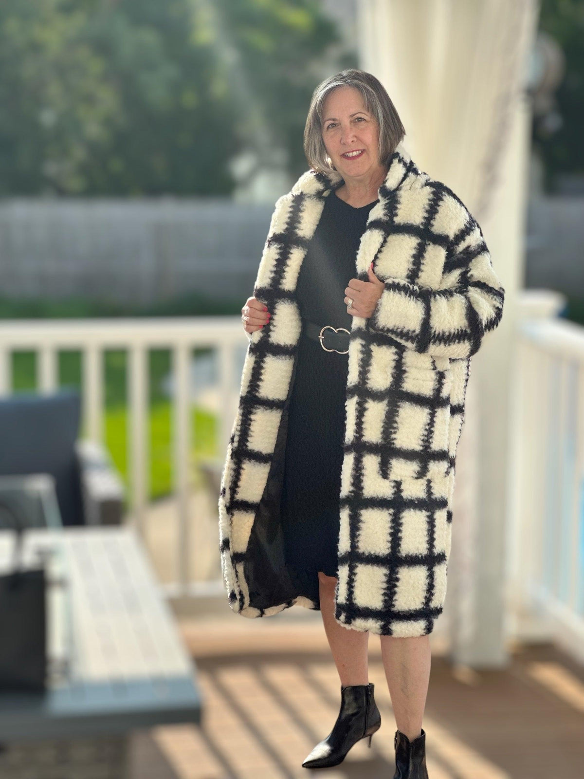Check Me Out Plaid Coat - Amelia K. Luxe