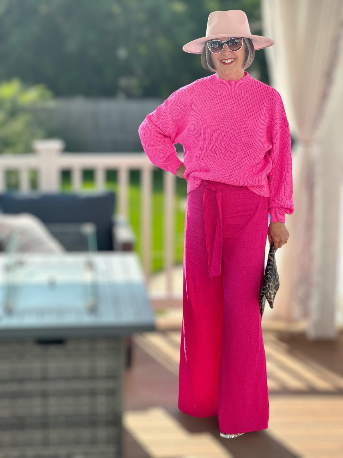 Barbiecore Pink Trousers - Amelia K. Luxe